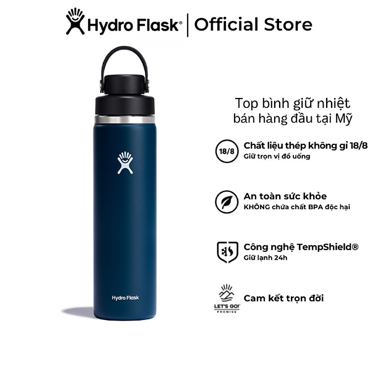 Bình giữ nhiệt Hydro Flask 24 OZ Wide Flex Chug Cap - Hàng chính hãng(Season 2024)