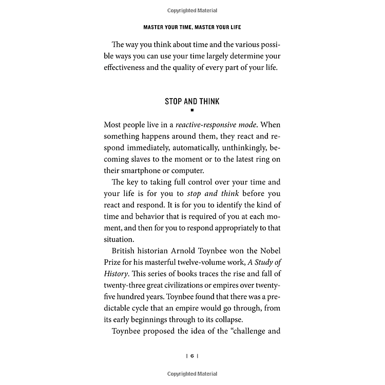 Master Your Time, Master Your Life: The Breakthrough System To Get More Results, Faster, In Every Area Of Your Life