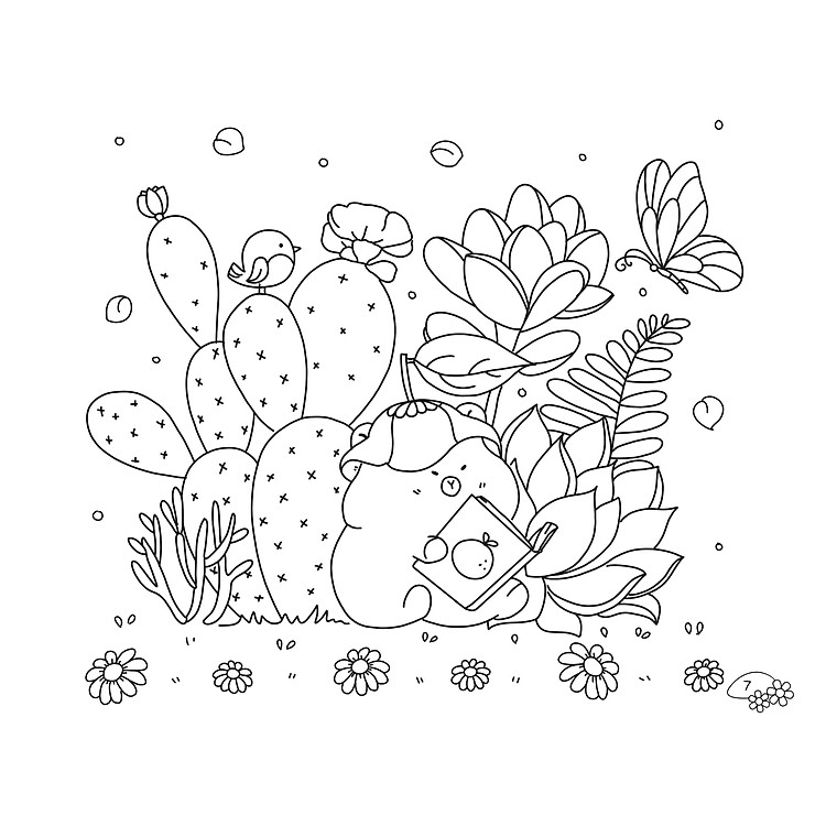 Capybara Happy Everyday - Hạnh Phúc Mỗi Ngày - Ảnh 4