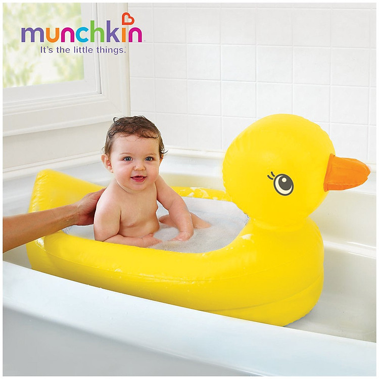 Mua Chậu tắm phao vịt vàng Munchkin Chính hãng Ưu đãi - Hình ảnh 3