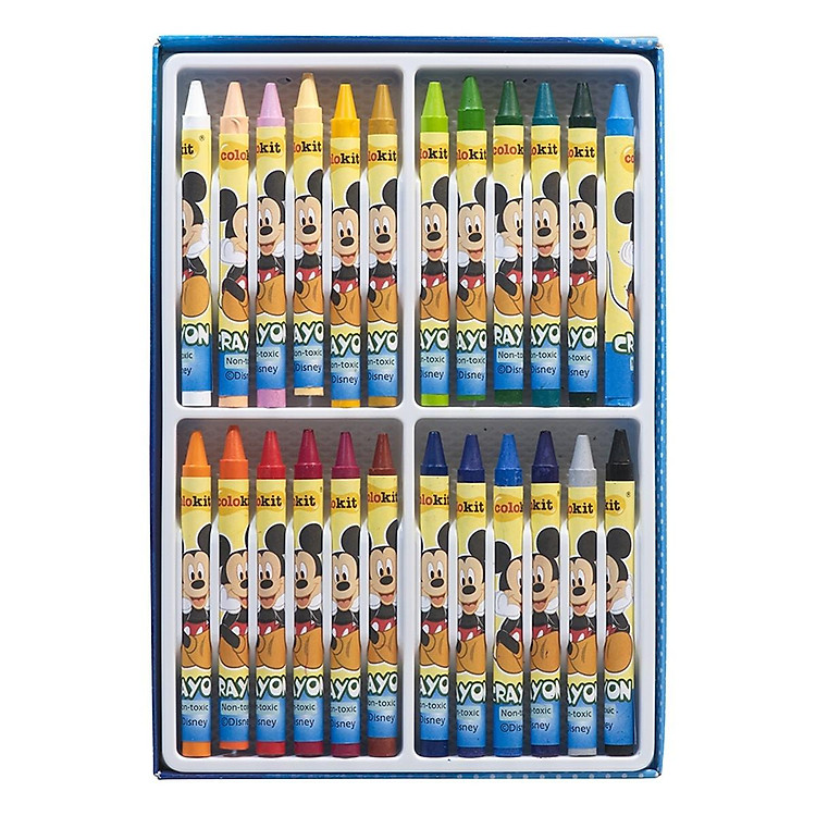 Bút Sáp Màu Thiên Long CR-C030/MI (24 màu) - Ảnh 4