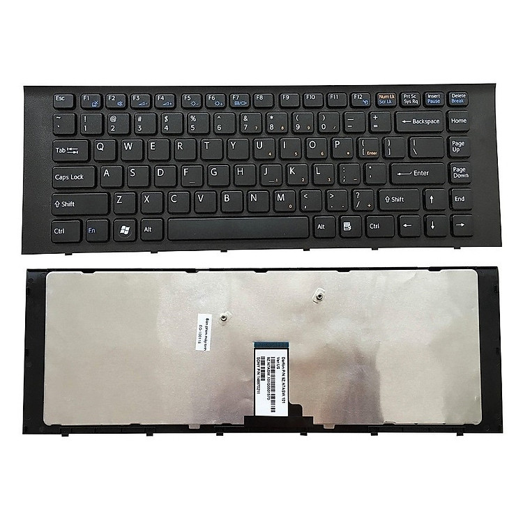 Bàn Phím Dùng Cho Laptop Sony Vaio VPCEG Series, PCG-61911L, PCG-61913L Có Khung