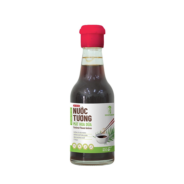 Tìm mua tại Avakids:Nước tương mật hoa dừa Sokfarm 60ml, tràn ngập Khuyến mãi, Ưu đãi