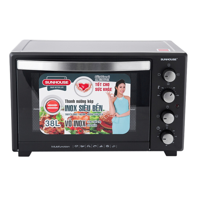 Lò nướng Sunhouse SHD4238S (38L) - Hàng chính hãng