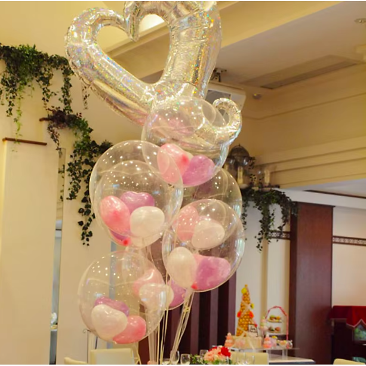 Bóng bay Galaxy Trong Suốt (18 inch) - Ảnh 4