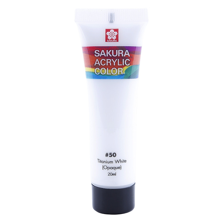 Tuýp Màu Vẽ Vải Acrylic Color Sakura -XAC20Ml