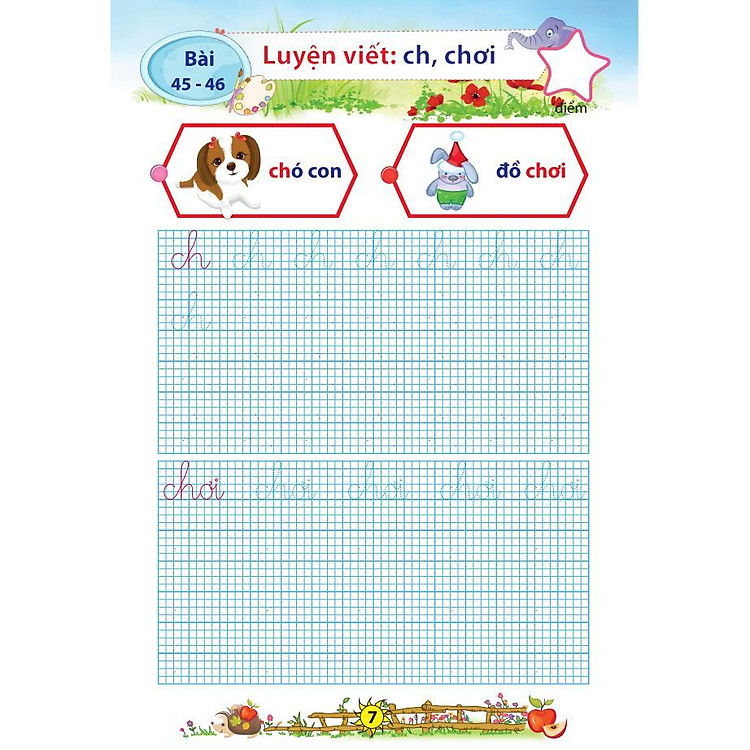 Bé Chuẩn Bị Vào Lớp 1 - Vở Bé Tập Viết Chữ Thường (Tập 2) - Ảnh 7