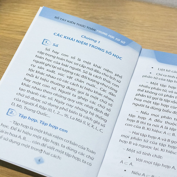 Sổ Tay Kiến Thức Toán Trung Học Cơ Sở - Ảnh 5