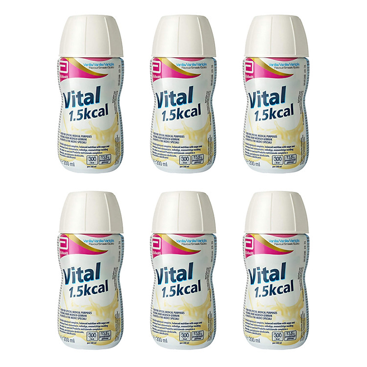 Combo 6 Chai Sữa Nước Abbott Ensure Vital 1.5kcal 200ml