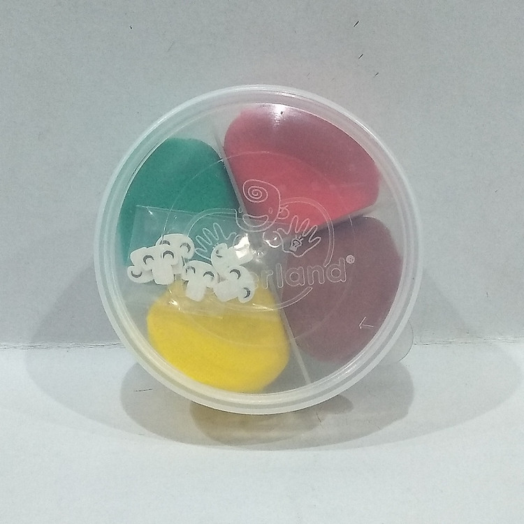 Tìm mua tại Avakids: Đất Sét Nhẹ 4 Màu 32G - Donerland - Ngập tràn khuyến mãi