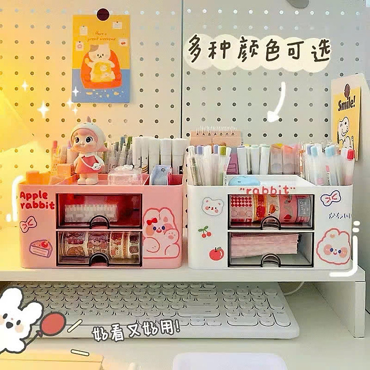 Hộp Đựng Bút Dễ Thương Cho Trẻ Em Gái - Hồng - Ảnh 5