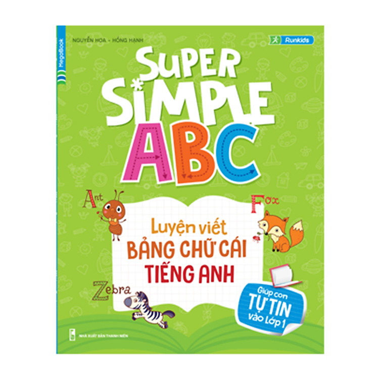 Sách Super Simple ABC - Luyện Viết Bảng Chữ Cái Tiếng Anh