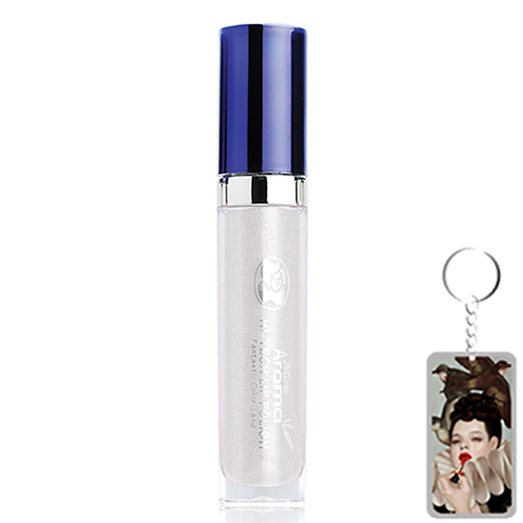 Son bóng dưỡng môi Mira Aroma Hi-Tech Lip Polish Hàn Quốc (6g) tặng kèm móc khoá