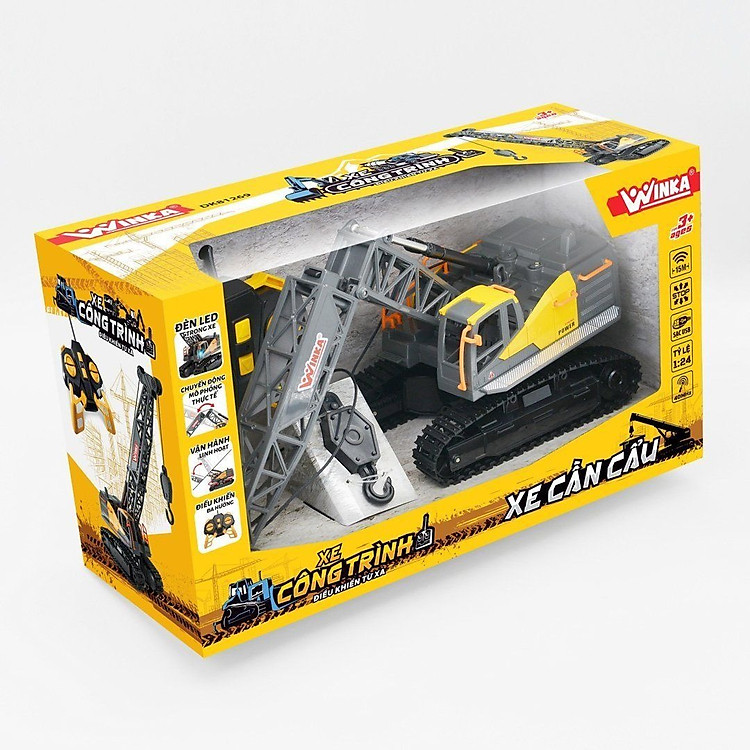 Xe Cần Cẩu Điều Khiển Từ Xa DUKA Chính hãng Ưu đãi - Hình ảnh 2