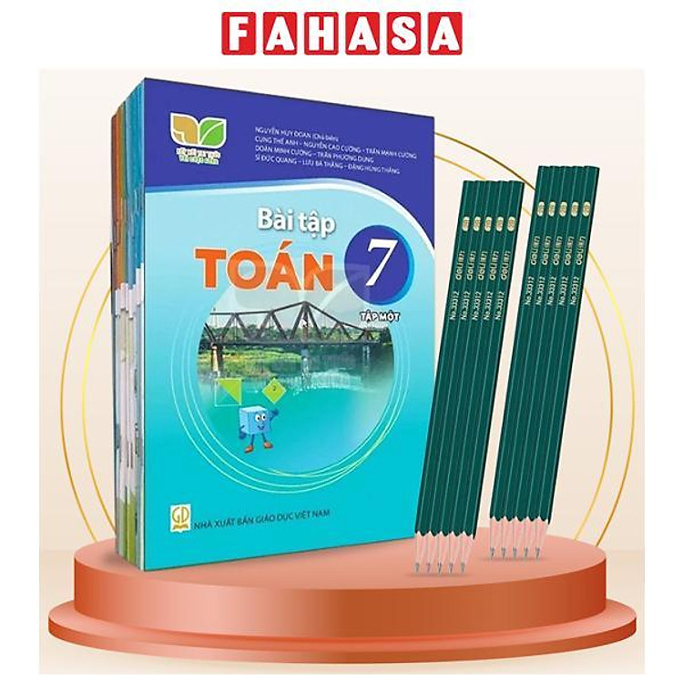 Sách Giáo Khoa Bộ Lớp 7 - Kết Nối - Sách Bài Tập (Bộ 12 Cuốn) (Không Sử) (Chuẩn) - Kèm 10 Bút Chì