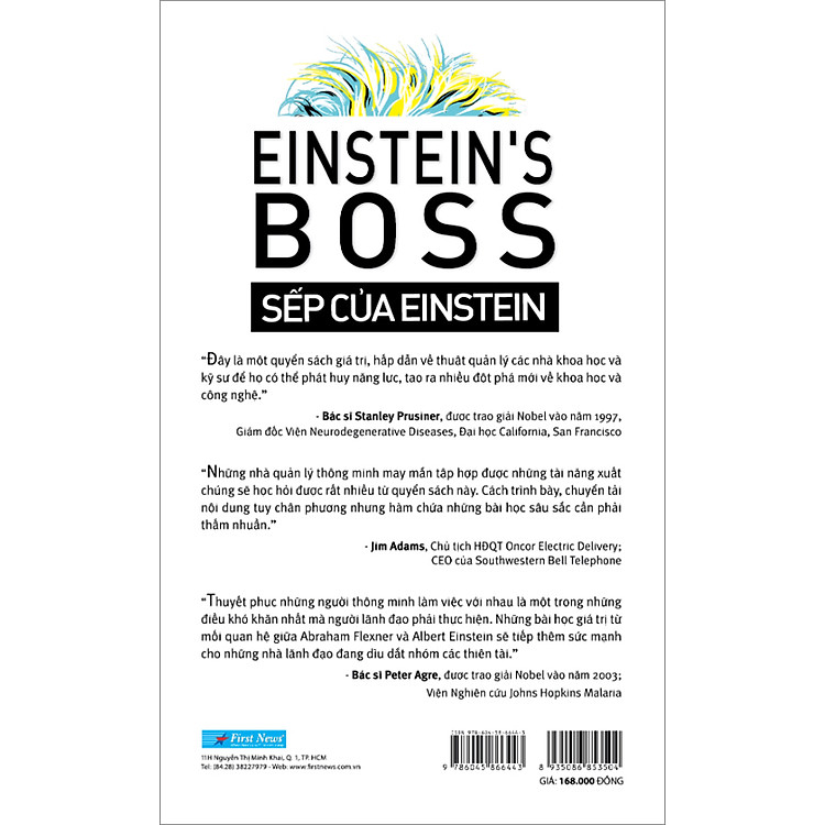 Sếp Của Einstein - 10 Nguyên Tắc Để Lãnh Đạo Những Người Xuất Chúng - Ảnh 2