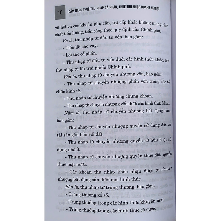 Cẩm nang thuế thu nhập cá nhân, thuế thu nhập doanh nghiệp - Ảnh 7