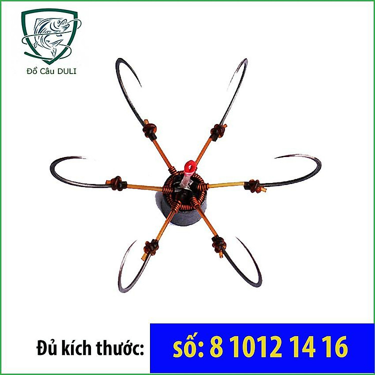 Lưỡi câu lục hãng thửa siêu đẹp đủ kích thước - Đồ Câu DULI