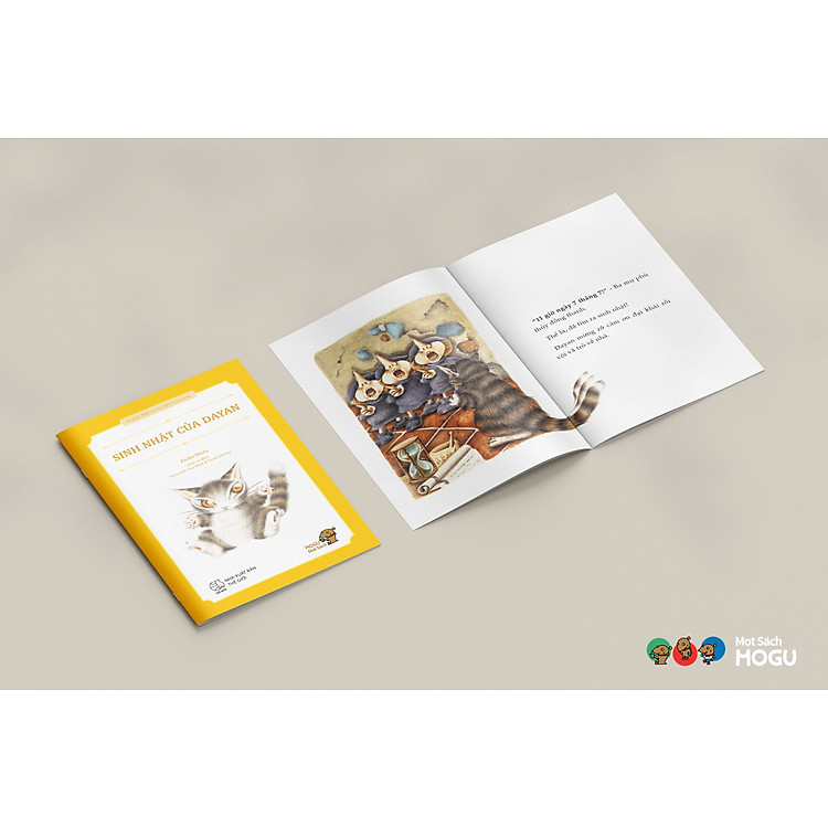 Truyện Ehon bé 3-4-5 tuổi - Mèo Dayan - Sinh nhật của Dayan - Ảnh 7