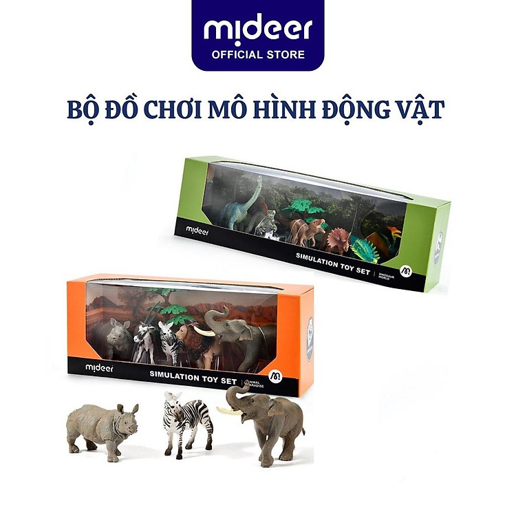 Set Đồ Chơi Mô Hình Động Vật Mideer Chính hãng Giá tốt