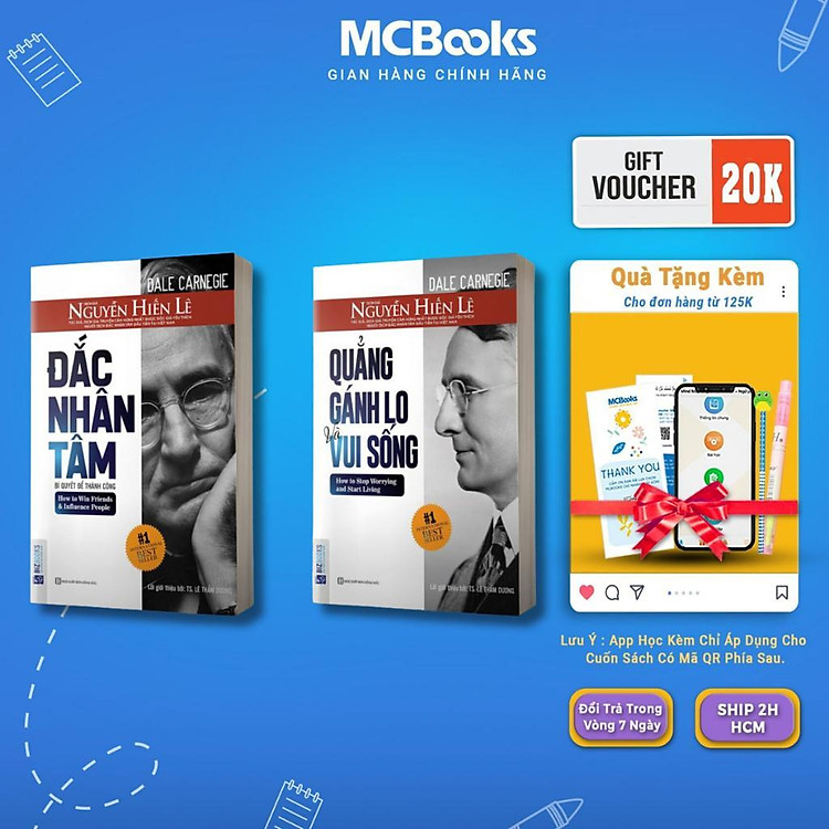 Đắc Nhân Tâm + Quẳng Gánh Lo Và Vui Sống