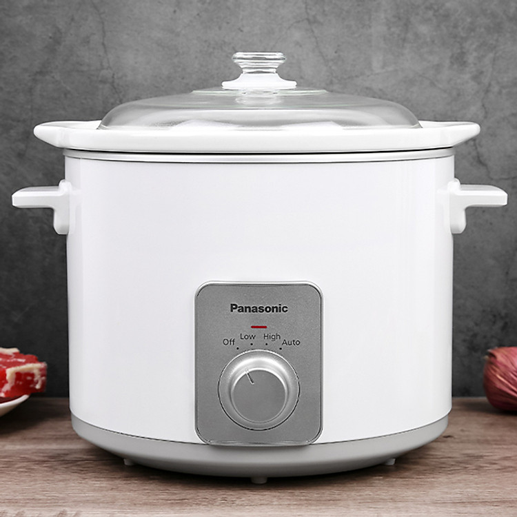 Nồi Nấu Chậm Panasonic 3 Lít NF-N30ASRA - Hàng Chính Hãng