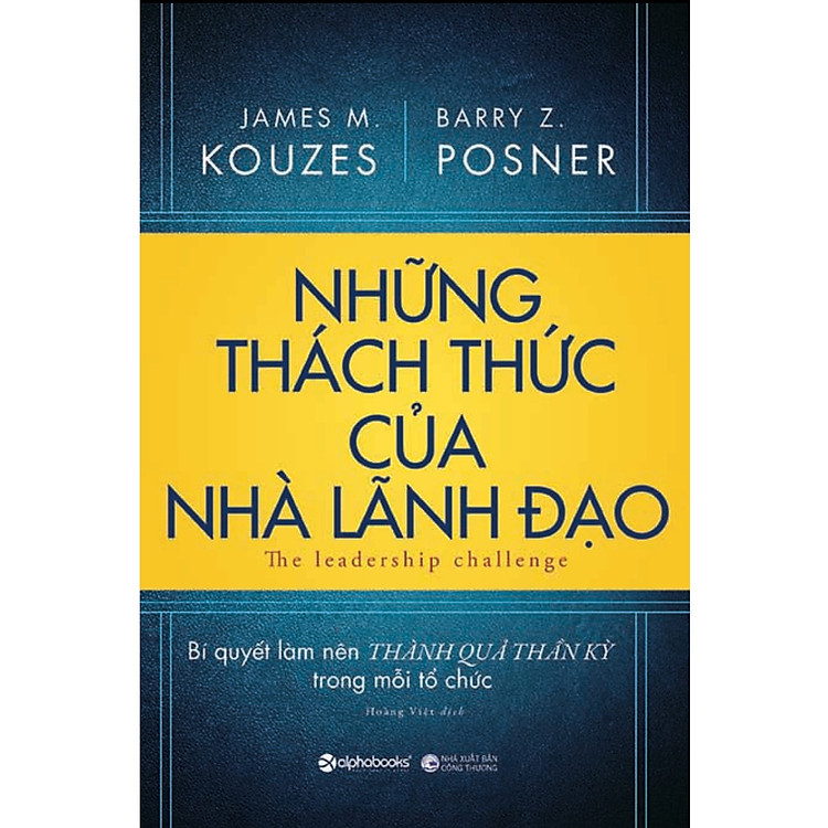 Những Thách Thức Của Nhà Lãnh Đạo / Sách Quản Trị, Lãnh Đạo Đỉnh Cao - Tặng Kèm Bookmark Thiết Kế Happy Life