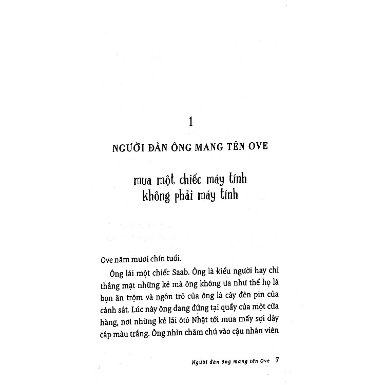 Người Đàn Ông Mang Tên OVE (Tái Bản) - Ảnh 5