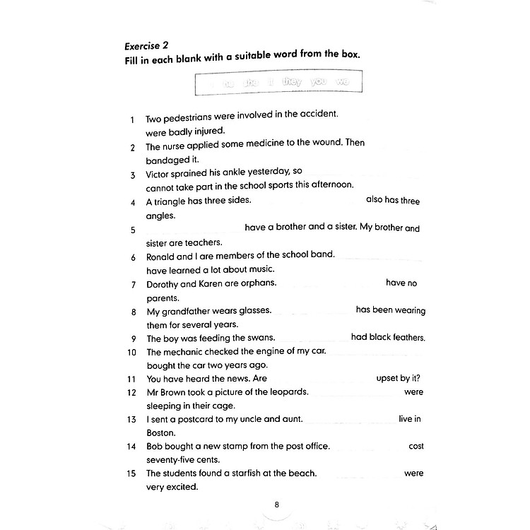 Graded Grammar Exercises 5 - Ảnh 6