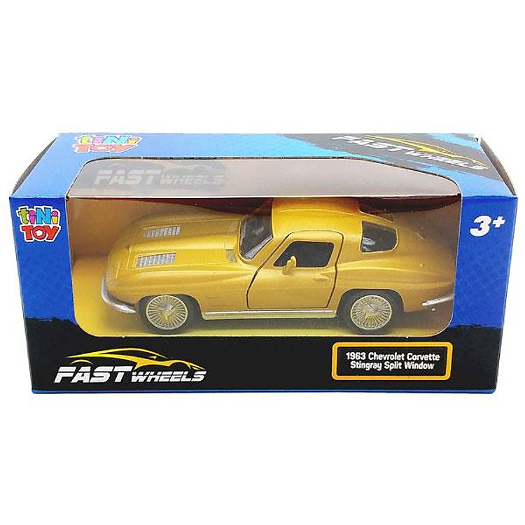 Mua tại Tiki: Đồ Chơi Xe Tốc Độ Fastwheels 1963 Corvette Chính hãng Tiết kiệm