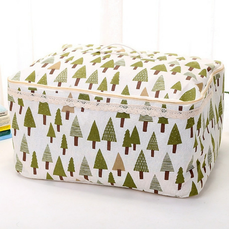 Túi đựng chăn màn quần áo Unique cỡ đại (52 x 41 x 26 cm) + Tặng kèm túi đựng giầy chống thấm