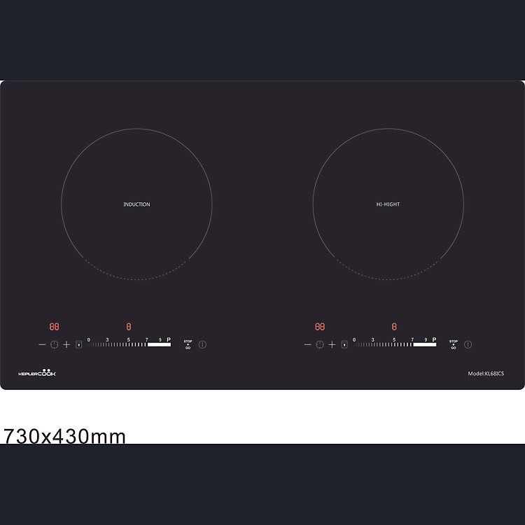 Bếp Điện Từ Keplerccok KL68ICSN ( 73cm, 4000w) - Hàng Chính Hãng