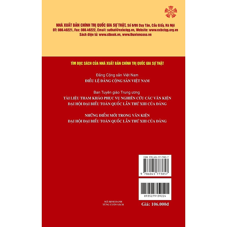 Một số văn bản về công tác Đảng và quy định, hướng dẫn thi hành - Ảnh 2