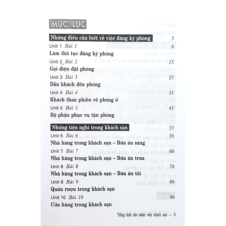 Tiếng Anh Cho Nhân Viên Khách Sạn - Ảnh 3