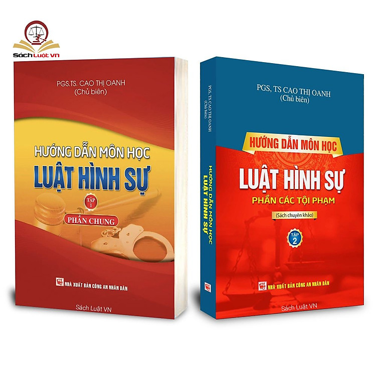 Hướng dẫn môn học Luật hình sự (Tập 1) và (Tập 2)