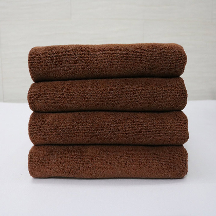 Combo 5 Khăn Quấn Tóc, Khăn Mặt Microfiber Nam Phong - 35x75cm - Màu Nâu Socola