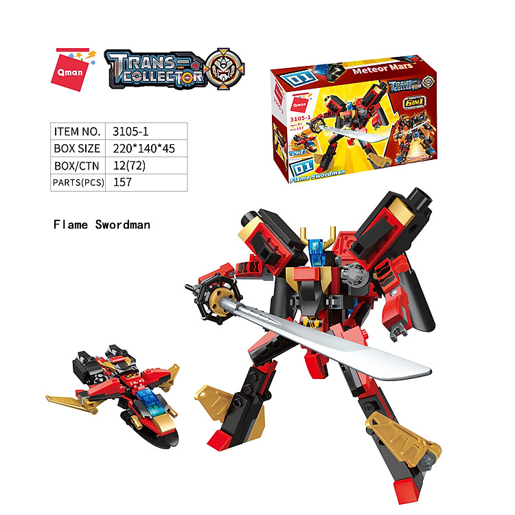 Mua Đồ chơi lắp ráp Qman 3105 - Người băng Chính hãng Giá rẻ - Hình ảnh 5