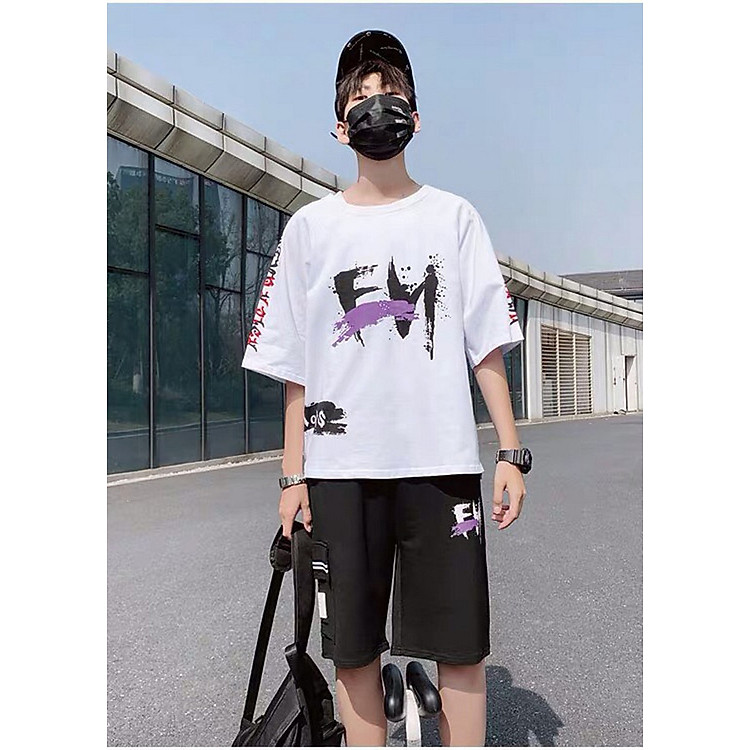 Bộ Quần Áo Nam Thể Thao Cộc Tay FH