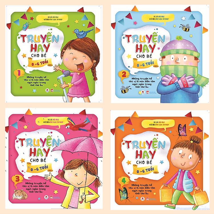 Truyện Hay Cho Bé 0-6 Tuổi (tập 1 đến tập 4) – Tái Bản 2020