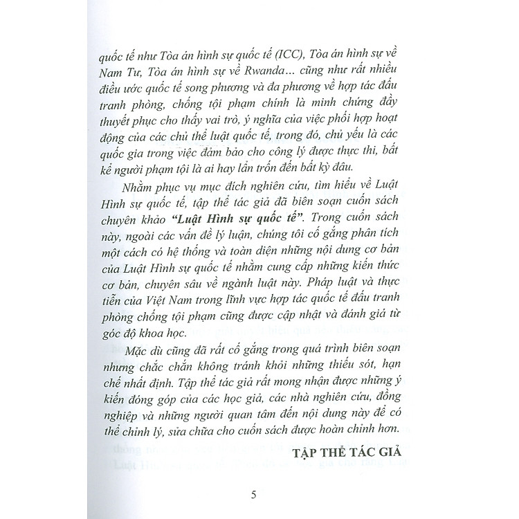 Luật Hình Sự Quốc Tế - Ảnh 5