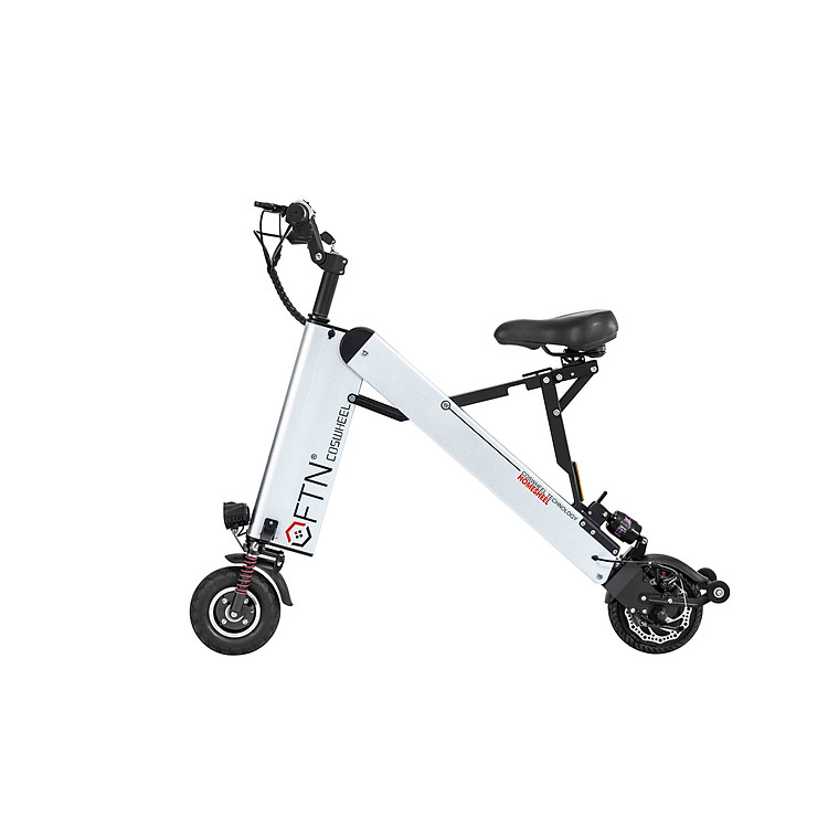 Xe điện gấp gọn Homesheel A2 phiên bản 2020_ màu bạc_hàng chính hãng