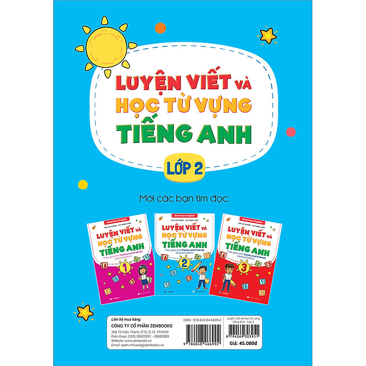 Luyện Viết Và Học Từ Vựng Tiếng Anh - Lớp 2 (Special Edition) - Ảnh 2