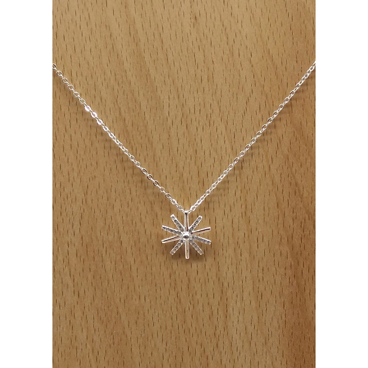 Dây Chuyền bạc Ý S925 Bạc xinh Huệ Ngân - Hậu Duệ Mặt Trời PP1518