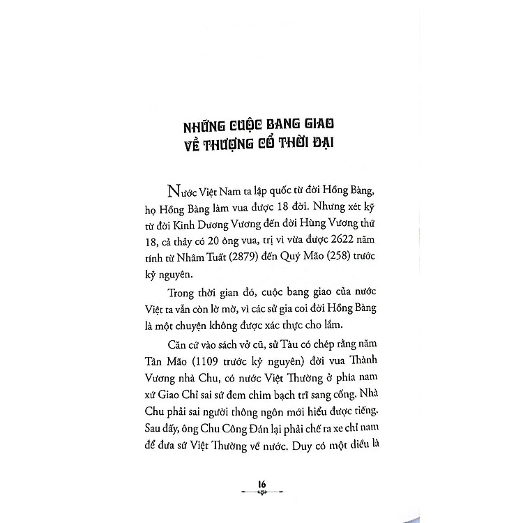 Góc Nhìn Sử Việt - Việt Hoa Bang Giao Sử - Từ Thời Thượng Cổ Đến Thời Đại Cận Kim - Ảnh 5