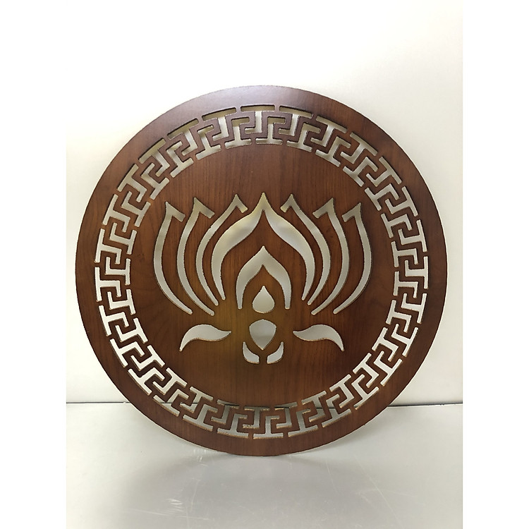 Tấm trang trí mẫu hoa sen dành cho bàn thờ treo tường - TL22