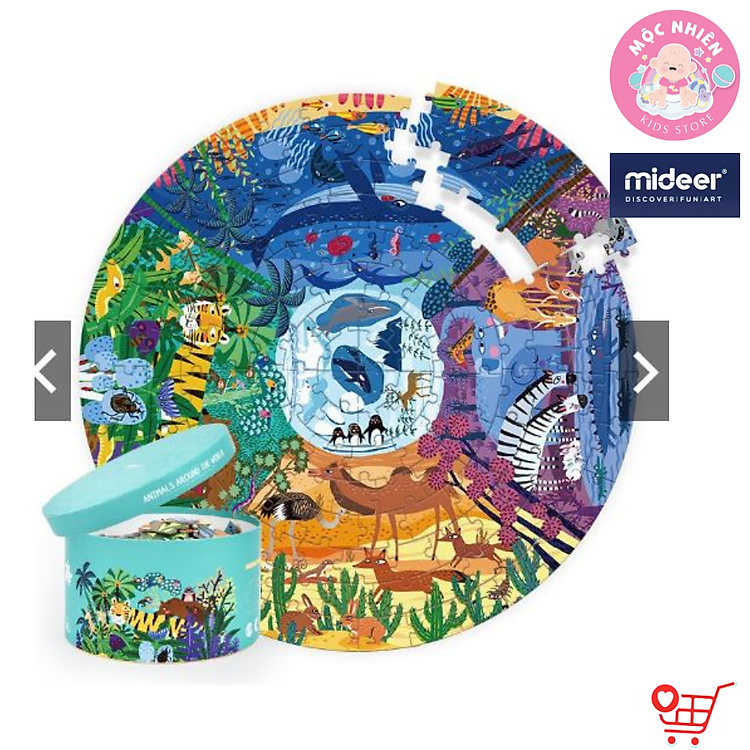 Mua tại Tiki: Đồ Chơi Xếp Hình Puzzle MIDEER 150 Mảnh Chính hãng Ưu đãi