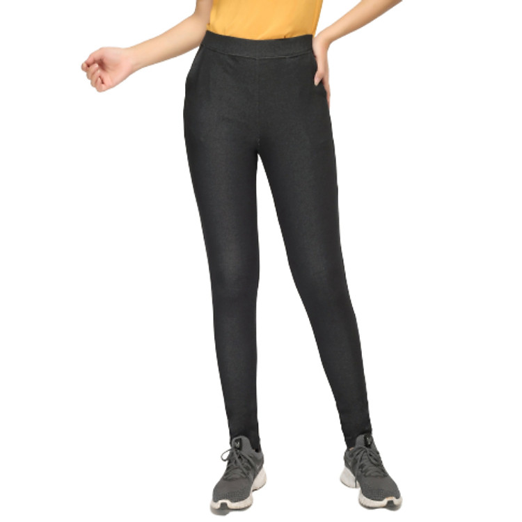 Quần Legging Vicci dáng dài 4 túi giả bò