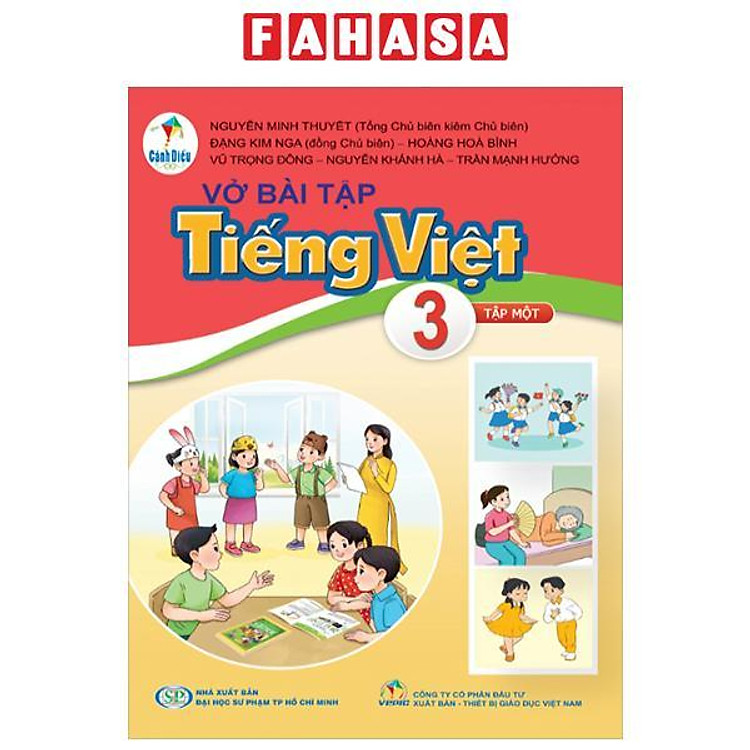 Vở Bài Tập Tiếng Việt 3 – Tập 1 (Cánh Diều) (2025)