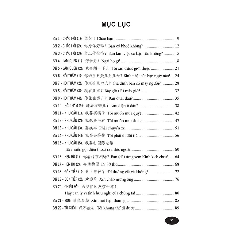 Bài Tập 301 Câu Đàm Thoại Tiếng Hoa - Phần Căn Bản - Ảnh 6