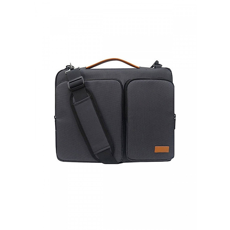 Túi xách, cặp da bảo vệ laptop 13 -14inch nhiều ngăn tiện dụng